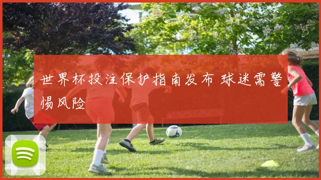世界杯投注保护指南发布 球迷需警惕风险